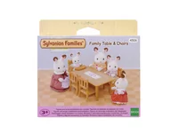 Figurki dla dzieci - Sylvanian Families Sylvanian Families, figurki wyposażenia Jadalnia: stół i krzesła, zestaw - miniaturka - grafika 1