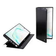 Etui i futerały do telefonów - Case Folio na telefon komórkowy Samsung Galaxy S20 Ultra KSIX Standing Czarny - miniaturka - grafika 1