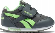 Buty dla dziewczynek - BUTY dziecięce REEBOK ROYAL JOGGER FZ4944 rzepy 20 szary, zielony r.20 - miniaturka - grafika 1