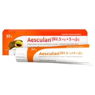 Serce i układ krążenia - Aesculan 62,5 mg + 5 mg Maść doodbytnicza 30 g - miniaturka - grafika 1