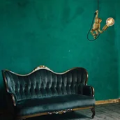 Lampy sufitowe - Lucide EXTRAVAGANZA CHIMP Czarny | Złoty E27 Lampa wisząca 10402/01/30 10402/01/30 - miniaturka - grafika 1