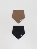 Buciki dla niemowląt - Reserved - Trójkątny szalik 2 pack - wielobarwny - miniaturka - grafika 1