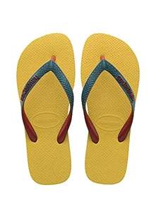 Havaianas Unisex Top Mix klapki japonki dla dorosłych, wielokolorowa - złoty żółty - 23/24 EU - Koszulki i topy damskie - miniaturka - grafika 1