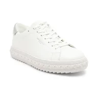 Trampki damskie - Michael Kors Skórzane trampki GROVE LACE UP - miniaturka - grafika 1