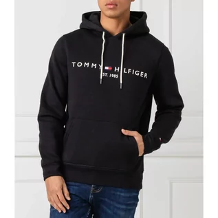 Bluzy męskie - Tommy Hilfiger Bluza TOMMY LOGO HOODY | Regular Fit - grafika 1