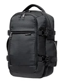 Plecaki - Czarny plecak Puccini 3w1 do samolotu Ryanair WizzAir Rfid EasyPack - miniaturka - grafika 1