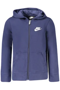 NIEBIESKA BLUZA DZIECIĘCA NIKE Z ROZPINANYM NA ZAMEK - Bluzy dla chłopców - miniaturka - grafika 1