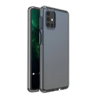 Etui i futerały do telefonów - Spring Case pokrowiec żelowe etui z kolorową ramką do Samsung Galaxy M51 czarny - miniaturka - grafika 1