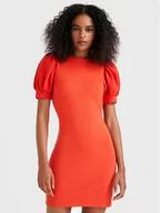 Sukienki - Desigual Sukienka codzienna Valentina 22WWVK78 Czerwony Slim Fit - miniaturka - grafika 1