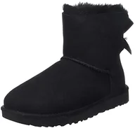 Moda i Uroda OUTLET - UGG Damskie buty mini Bailey Bow II, czarny - 41 EU - miniaturka - grafika 1