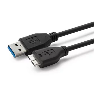 Kabel USB MicroConnect USB3.0 A-B Micro 0,5m M-M USB3.0AB05MICRO - Kable USB - miniaturka - grafika 1