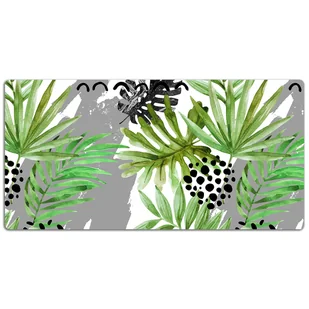 Podkładka na całe biurko Tropikalne liście 120x60 cm - Podkładki na biurko - miniaturka - grafika 1