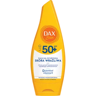 Dax Sun Emulsja ochronna dla skóry wrażliwej SPF 50+ - Balsamy i kremy do opalania - miniaturka - grafika 1