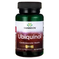 Suplementy naturalne - SWANSON Ubiquinol 100mg 60kaps softgels Ubichinol - suplement diety - miniaturka - grafika 1