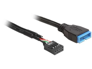 Delock Kabel USB płyta główna F > USB 3.0 płyta główna M , 0.3 m (83281) - Kable komputerowe i do monitorów - miniaturka - grafika 5