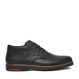 Półbuty Rieker 10539-00 Czarny - Półbuty męskie - miniaturka - grafika 1