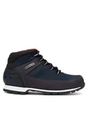 Botki męskie - Timberland Trzewiki Euro Sprint Fabric Wp TB1A1QKA0191 Granatowy - miniaturka - grafika 1
