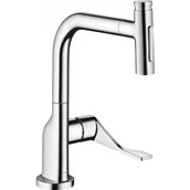 Baterie kuchenne - AXOR 39862000 AXOR Citterio Single lever kitchen mixer Select with pull-out spray 2jet, chrom - miniaturka - grafika 1