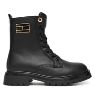 Buty dla chłopców - Trapery Tommy Hilfiger T3A5-34015-1355999 Czarny - miniaturka - grafika 1