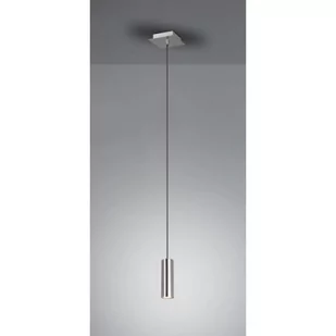 Trio Leuchten Lampa wisząca Marley, matowy nikiel, 1-punktowa - Lampy sufitowe - miniaturka - grafika 1