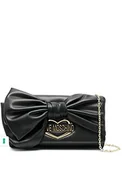 Torebki damskie - Love Moschino Jc4394pp0gkh000, damska torba na ramię, czarna, czarny - miniaturka - grafika 1