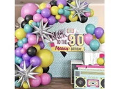 Balony i akcesoria - Zestaw balonów do girlandy lata 90-te - 106 szt. - miniaturka - grafika 1