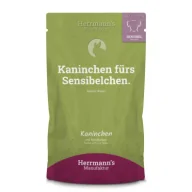Mokra karma dla psów - Herrmanns Manufaktur Selection Sensitive Dog Kaninchen - królik 150 g - miniaturka - grafika 1
