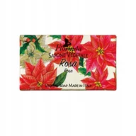 Mydła - FLORINDA Świąteczna kolekcja - mydło w kostce Róża, 100g - miniaturka - grafika 1