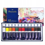 Przybory szkolne - Farby akwarelowe Finenolo  12ml.12 kolorów - deli - miniaturka - grafika 1