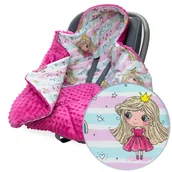 Otulacze - KOCYK DO FOTELIKA NOSIDEŁKA WÓZKA OTULACZ Kerstin - miniaturka - grafika 1