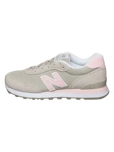 New Balance Skórzane sneakersy "515" w kolorze beżowo-jasnoróżowym - Trampki damskie - miniaturka - grafika 1