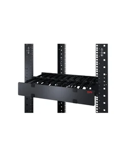 APC Horizontal Cable Manager, 1U x 4&quot; Deep, Single-Sided with Cover AR8602A - Akcesoria do szaf serwerowych - miniaturka - grafika 5
