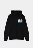 Bluzy męskie - bluza ULICA SEZAMKOWA - SESAME STREET - COOKIE MONSTER, rozpinana z kapturem-XL - miniaturka - grafika 1