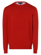 Swetry męskie - Finshley & Harding - Sweter męski z dodatkiem kaszmiru, czerwony - miniaturka - grafika 1