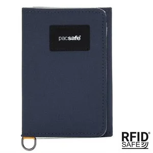 Portfel składany RFID Pacsafe - granatowy - Portfele - miniaturka - grafika 1
