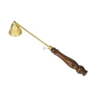 Kadzidła i dodatki - Gasidełko - mosiądz - drewniana rączka - 25cm - miniaturka - grafika 1
