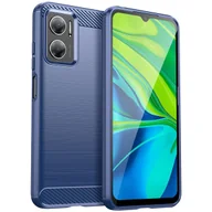 Etui i futerały do telefonów - Pokrowiec König Design kompatybilny z Xiaomi Redmi 10 5G - plastikowe, miękkie etui na telefon komórkowy - niebieski - miniaturka - grafika 1