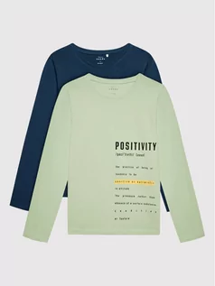 Bluzy dla chłopców - Name it Komplet 2 bluzek 13203582 Kolorowy Regular Fit - grafika 1