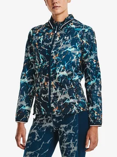 Damska kurtka Under Armour  STORM OutRun Cold Jacket-BLU L - Kurtki i kamizelki sportowe damskie - miniaturka - grafika 1