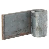 Zawiasy, okucia i inne akcesoria - Zawias do przyspawania do bram ⌀20 x 100 - miniaturka - grafika 1