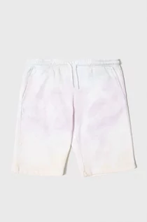 Spodnie i spodenki dla chłopców - Jack & Jones szorty bawełniane dziecięce kolor biały - grafika 1