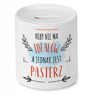 Skarbonka Dla Pasterza na Urodziny na Prezent z Nadrukiem ze Zdjęciem + Opakowanie na prezent (wzór 01) - Skarbonki - miniaturka - grafika 1