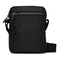 Torby męskie - Saszetka BOSS 50541467 Czarny - miniaturka - grafika 1