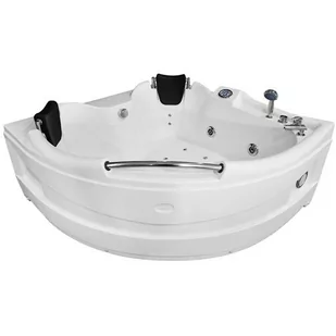 Wanna łazienkowa Spa z hydromasażem narożna 150x150 cm MO-0311 - Wanny z hydromasażem - miniaturka - grafika 1
