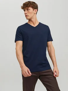 Jack & Jones Koszulka w kolorze granatowym - Koszulki męskie - miniaturka - grafika 1