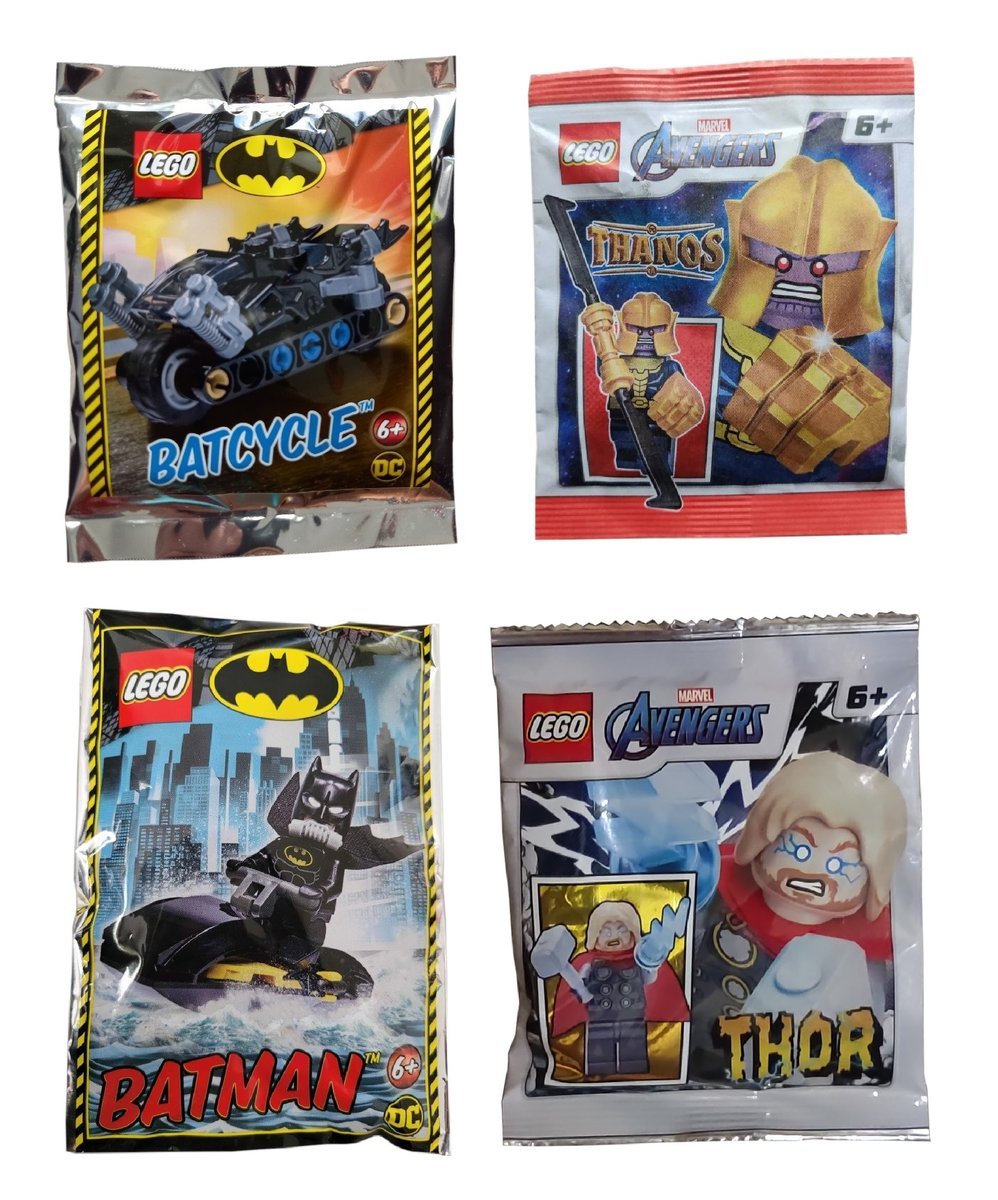 Klocki LEGO Super Heroes - Zestaw 4 Polybag - SH03