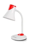 Lampy stojące - ELD111R Esperanza lampka biurkowa e27 polaris czerwona - miniaturka - grafika 1