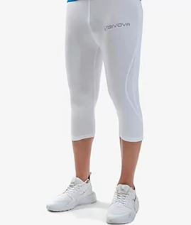 Spodnie męskie - Givova GIVOVA Męskie krótkie spodnie, białe, XL LR02 - grafika 1