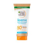 Balsamy i kremy do opalania - GARNIER Ambre Solaire Sensitive Advanced Hypoallergenic Milk SPF50 Preparat Do Opalania Ciała 175ml - miniaturka - grafika 1