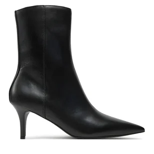 Botki Calvin Klein Jeans 60Mm Stiletto Heel Bootie YW0YW01836 Czarny - Botki damskie - miniaturka - grafika 1